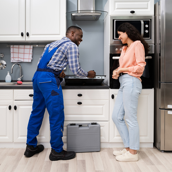 can you provide an estimate for cooktop repair before beginning any work in Drummonds